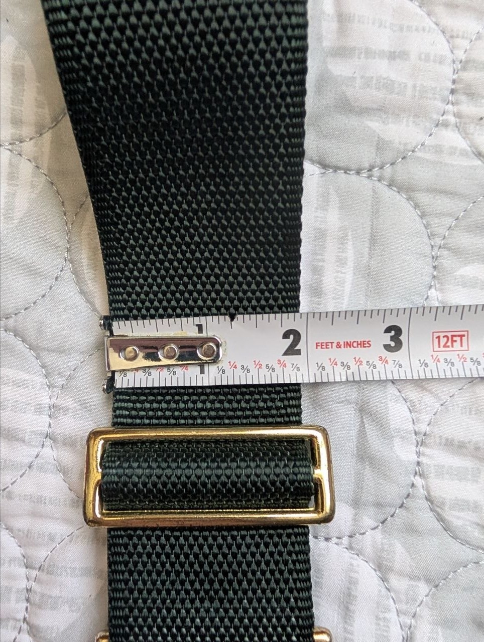 Samsonite Vintage Original Shoulder Strap Green Brown