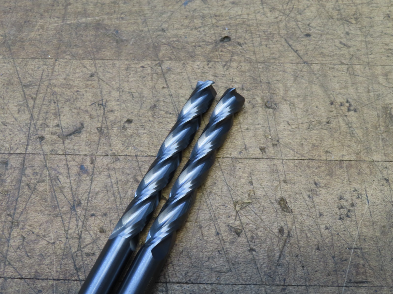 1 NEW CJT Durapoint 23/64" 3 flute solid carbide drills 0.3594"