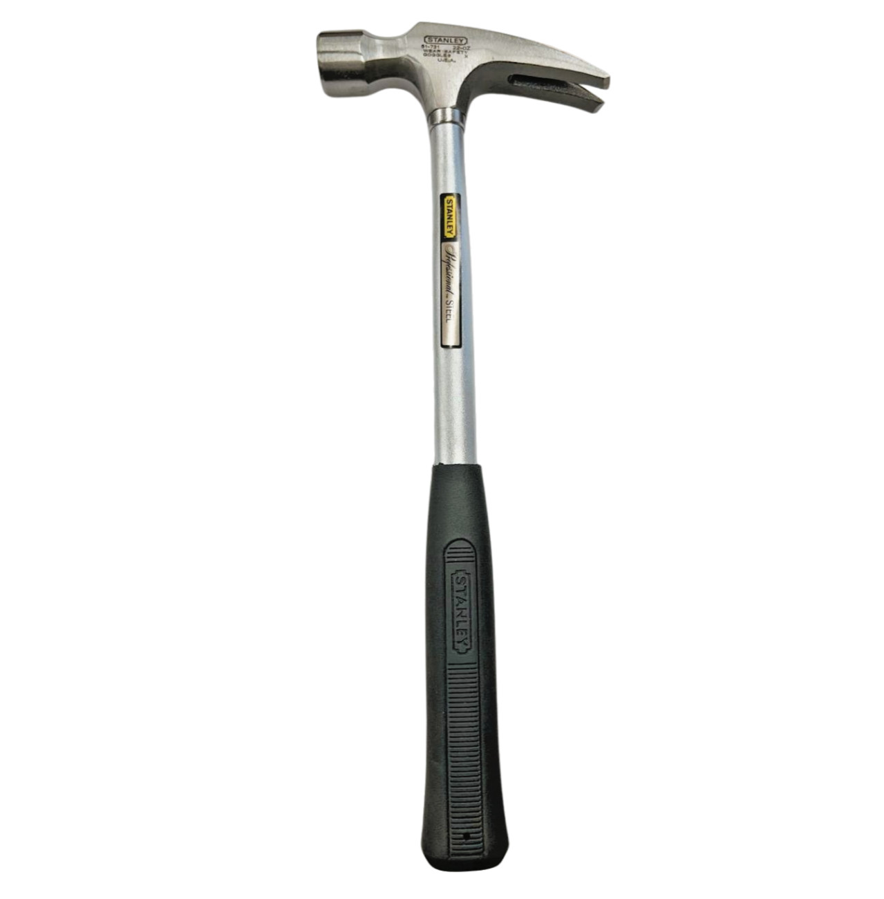VINTAGE STANLEY PROFESSIONAL 51-731 22 OZ Steel Handle Claw Hammer USA