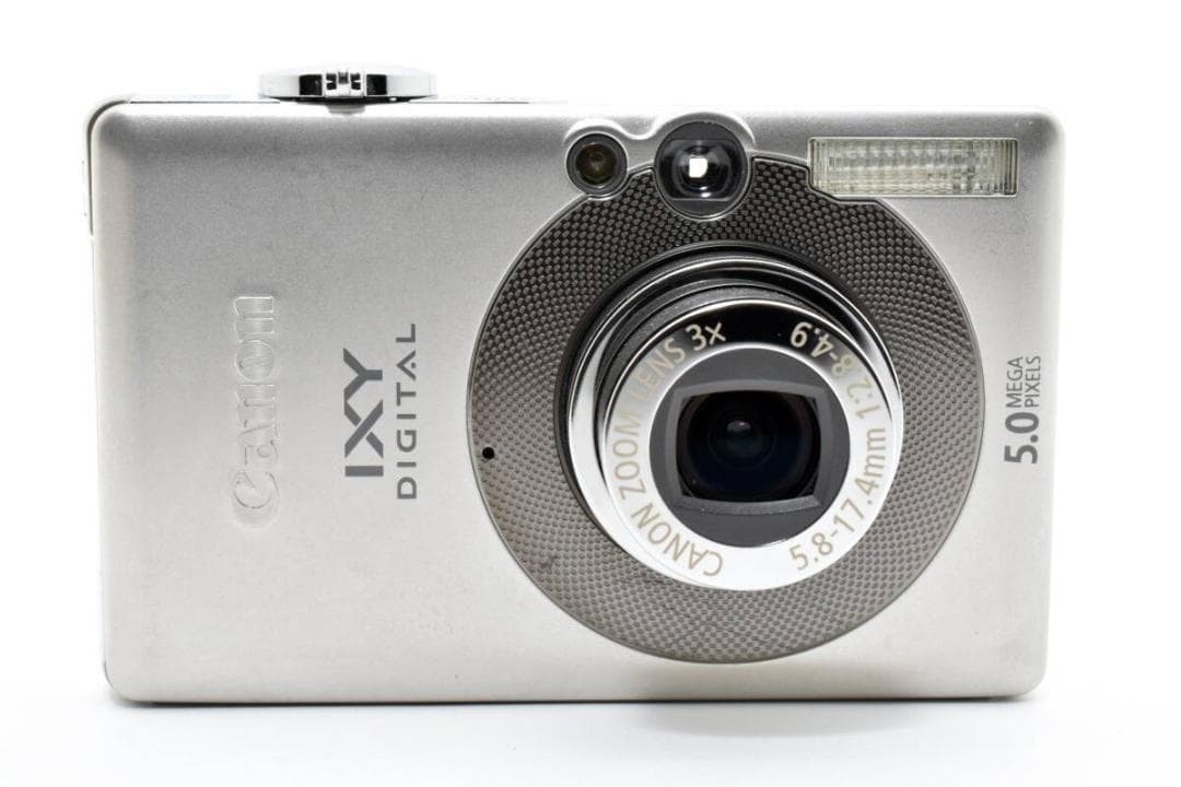 Canon IXY DIGITAL 55 Silver Compact Camera Excellent Condition Tested