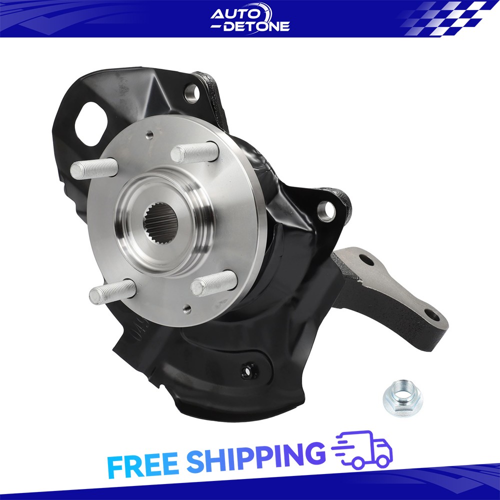 Front Right Steering Knuckle Assembly For Hyundai Accent 2014-17 Dodge Attitude