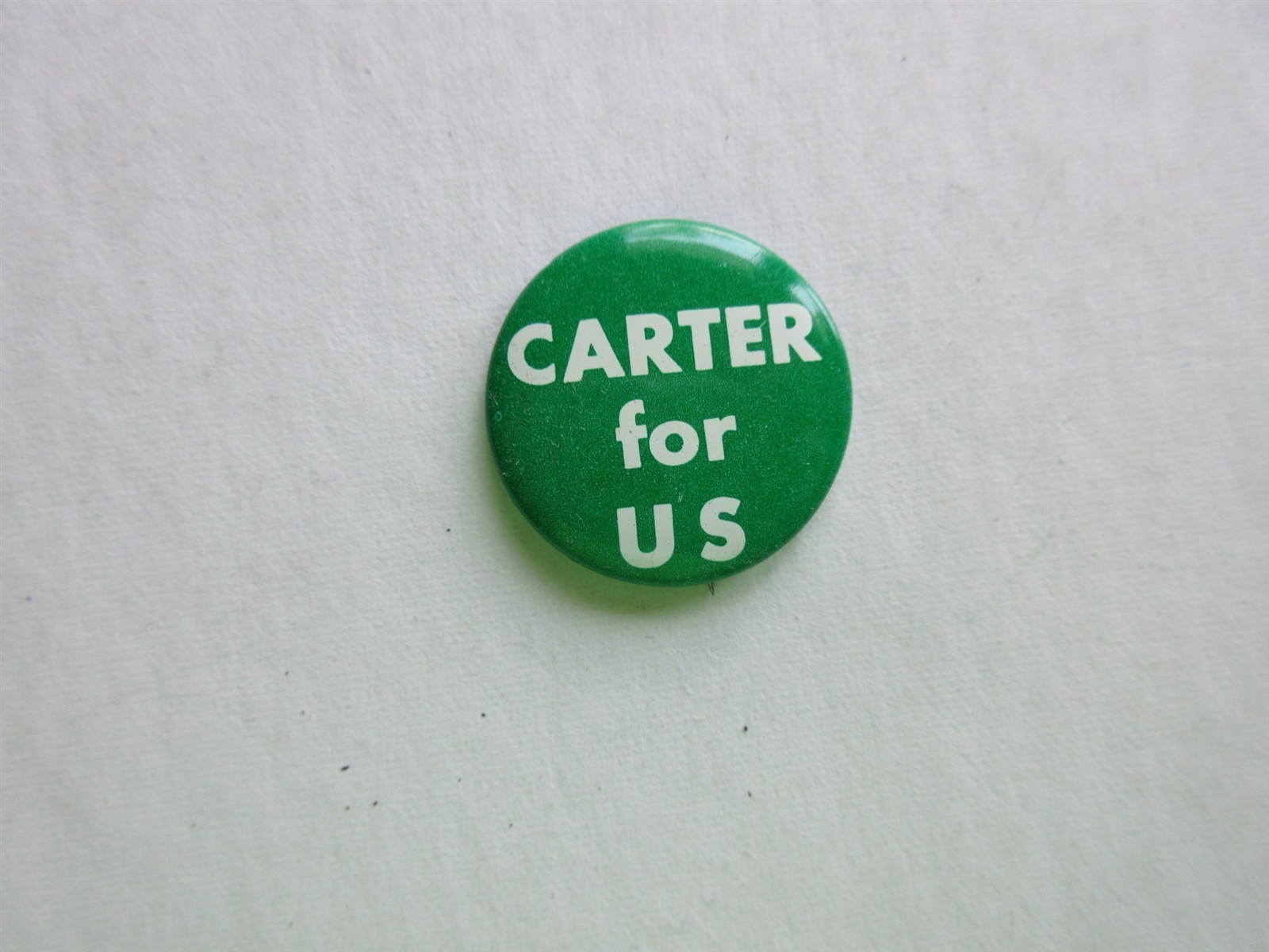 Carter For US Pin Back Button JIMMY CARTER for President 1.25"