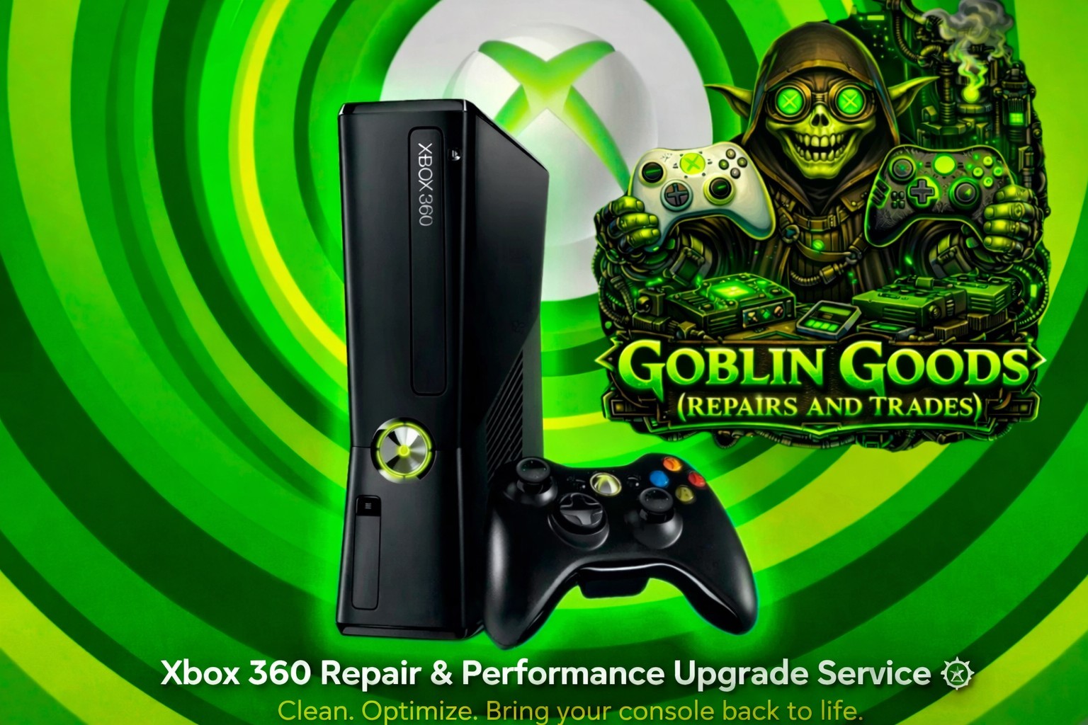 Xbox 360 Repair and Performance Upgrade Service