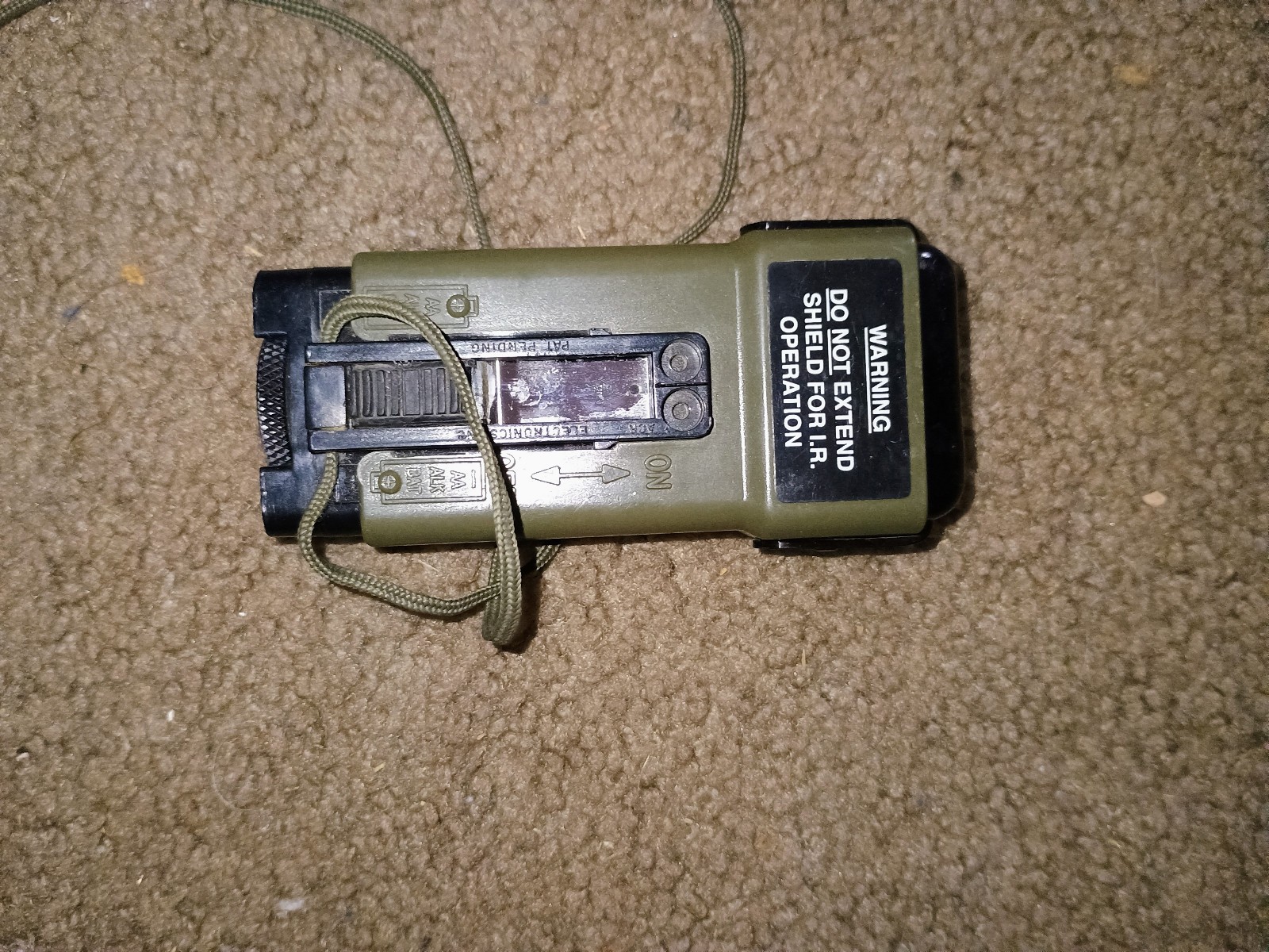 USGI IR Strobe MS2000 Light Distress Marker NVG Helmet Beacon PVS