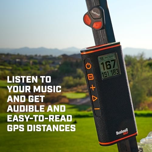 Bushnell Wingman View Golf Speaker GPS