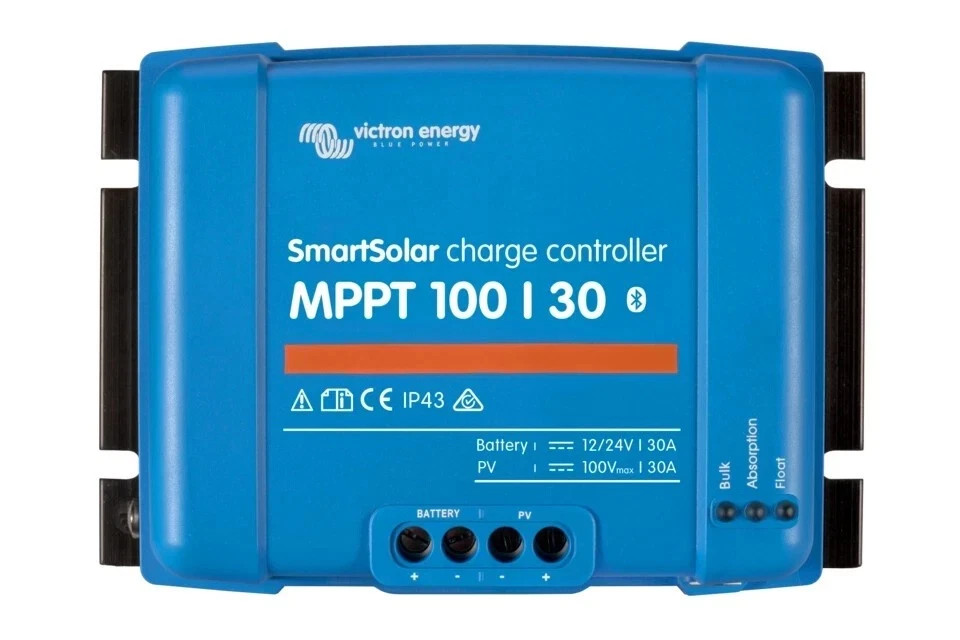 Victron Energy SmartSolar MPPT 100V 30A Bluetooth Solar Charge Controller - Blue