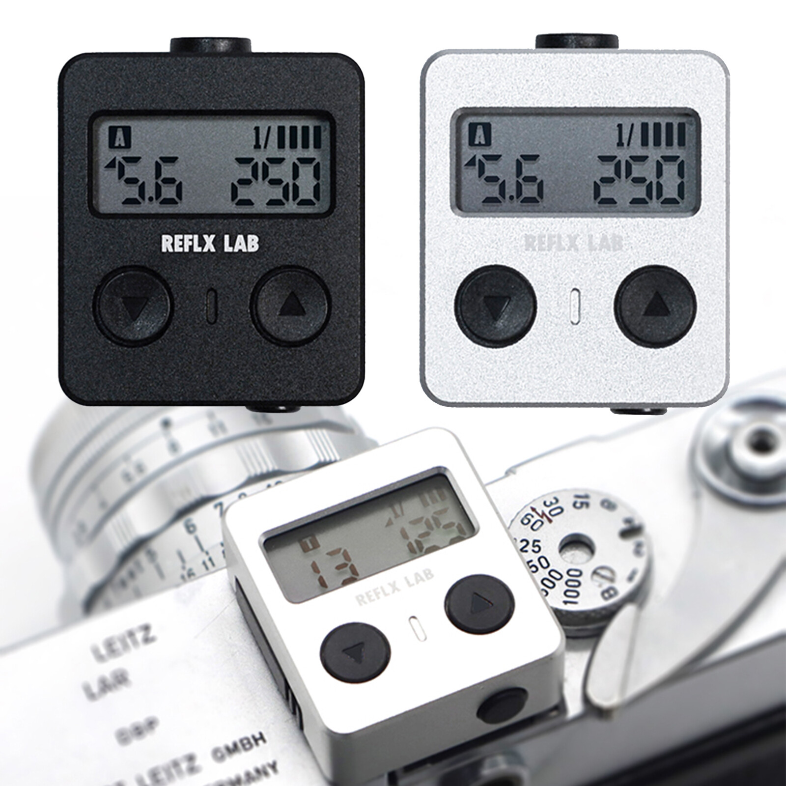 Reflx Lab Hot Cold Shoe Light Meter LCD Screen Universal for fuji Leica Nikon