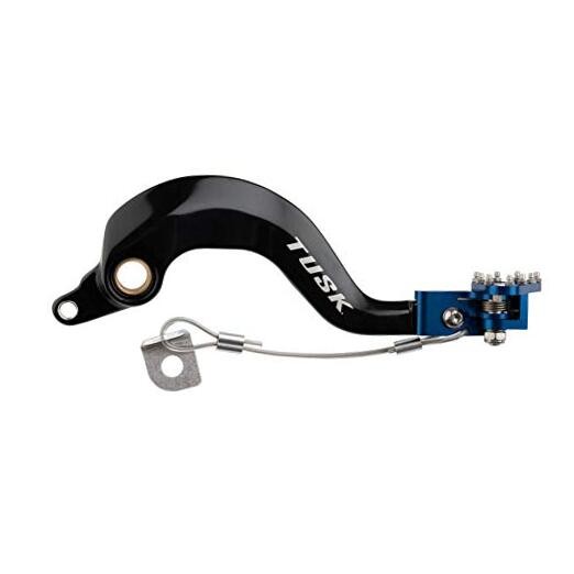 Aluminum Brake Pedal Blue Tip Compatible with Yamaha YZ125/YZ250 1997