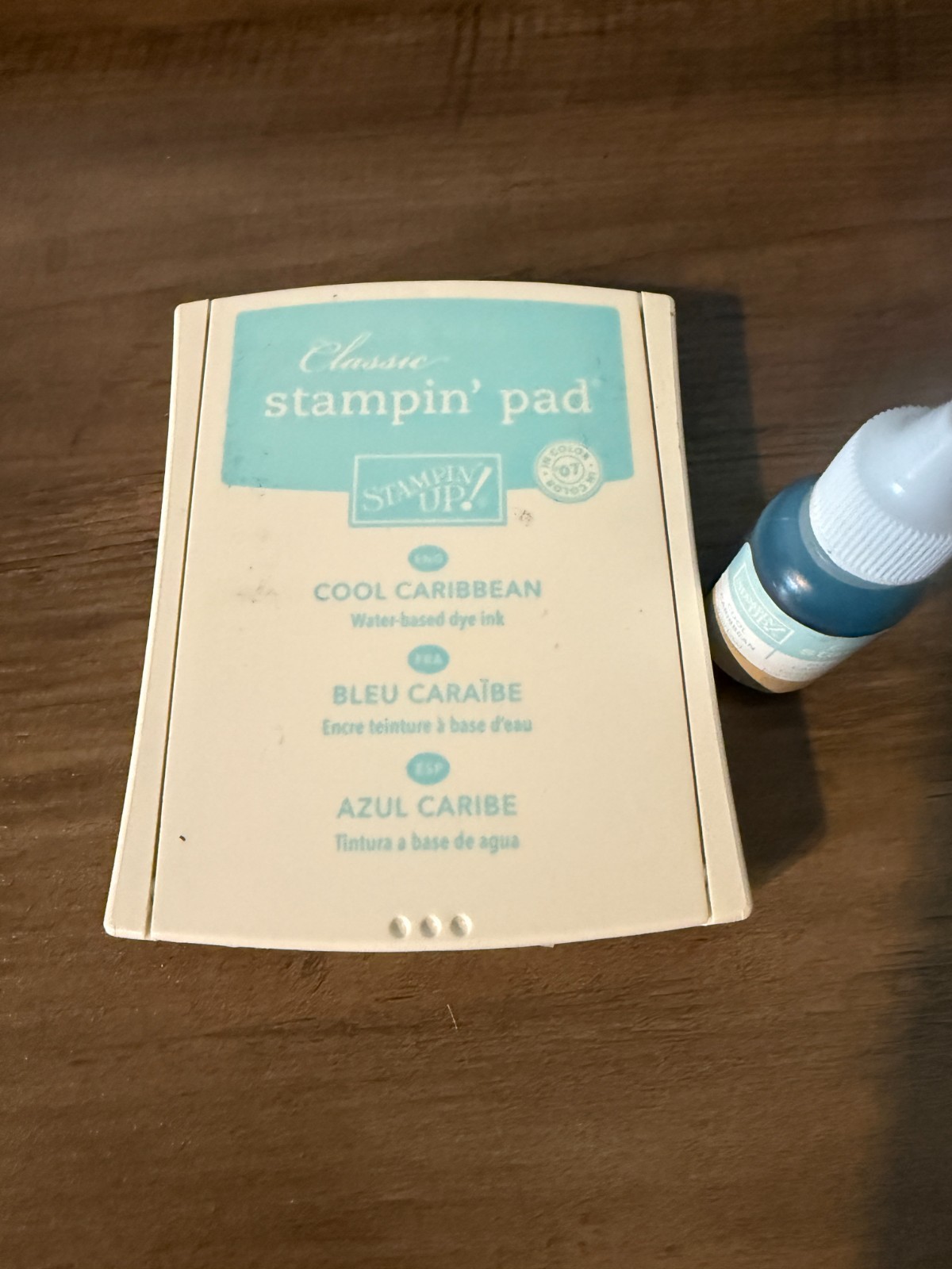 Stampin Up Classic Ink Refill & Pad ~ Cool Caribbean