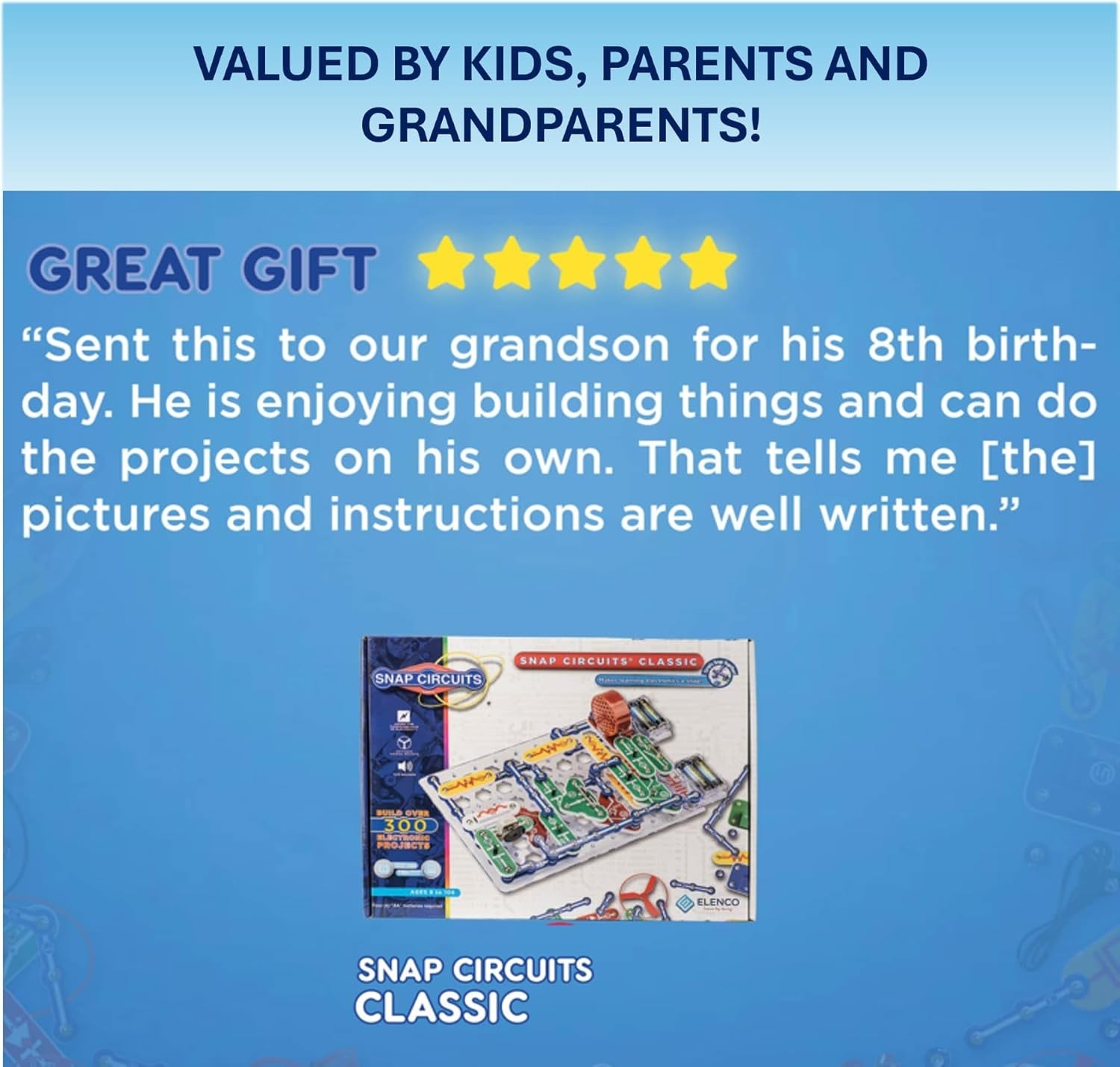 Over 300 STEM Learning Projects - Classic SC-300 Electronics Exploration Kit