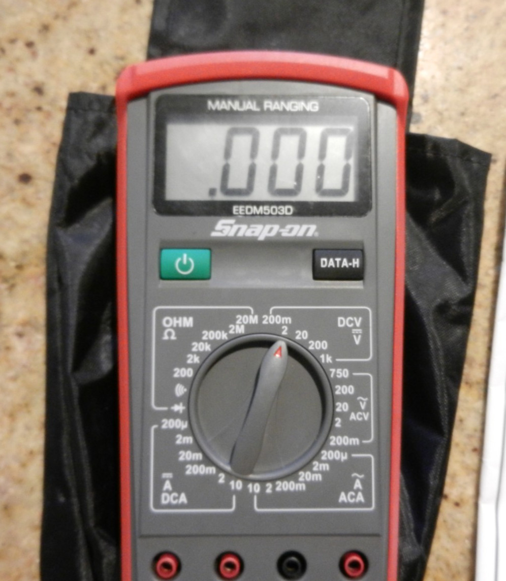 Snap On Manual Ranging Multi Meter (EEDM503D)