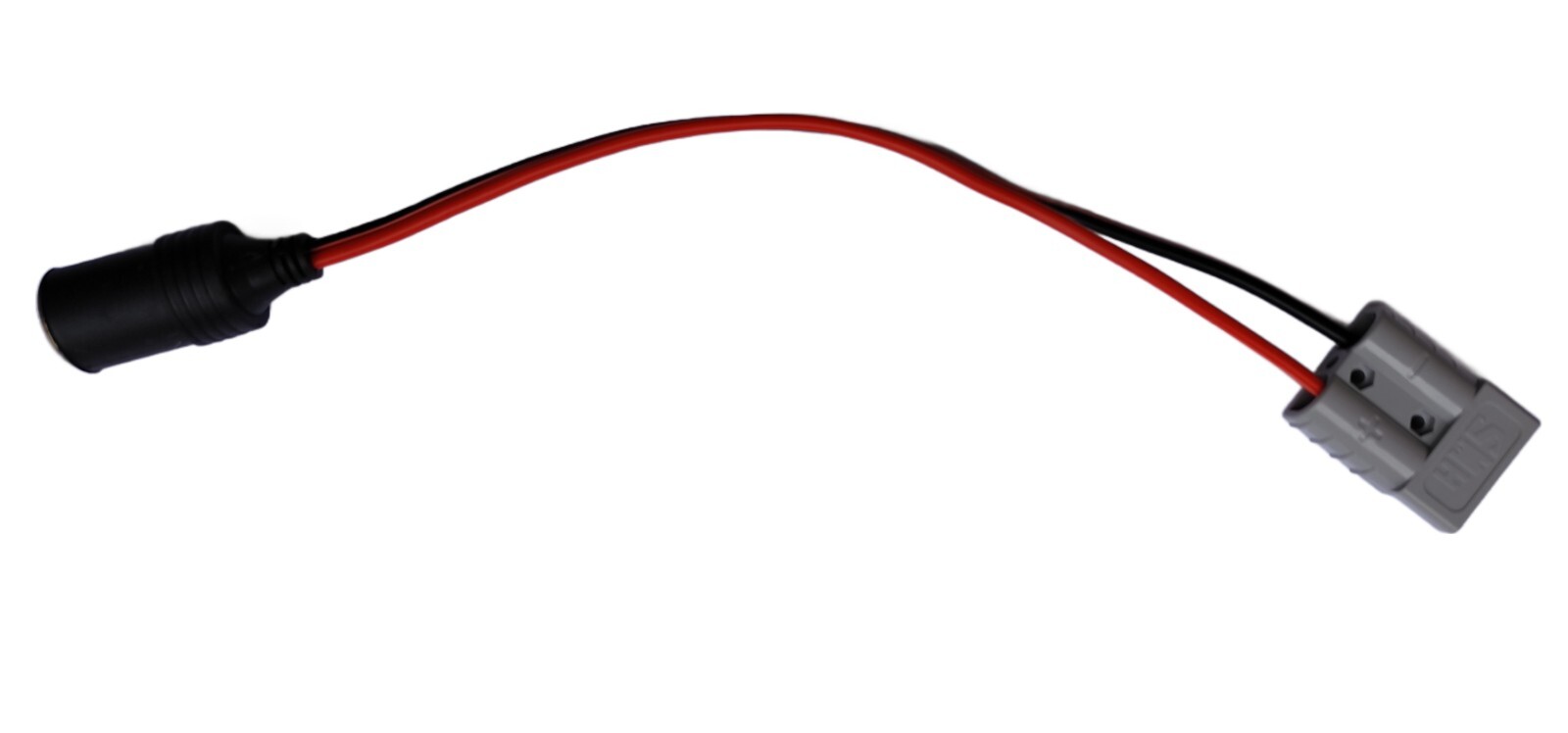 Cigarette lighter socket cable to Anderson fit plug. Customized sockets number.