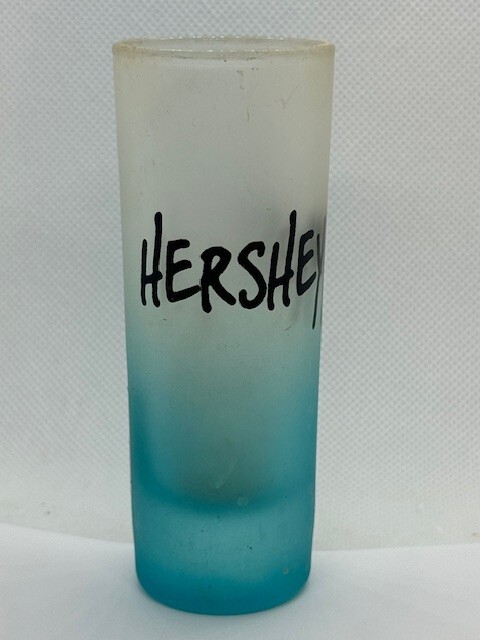 Hershey Park Tall Frosted Shot Glass