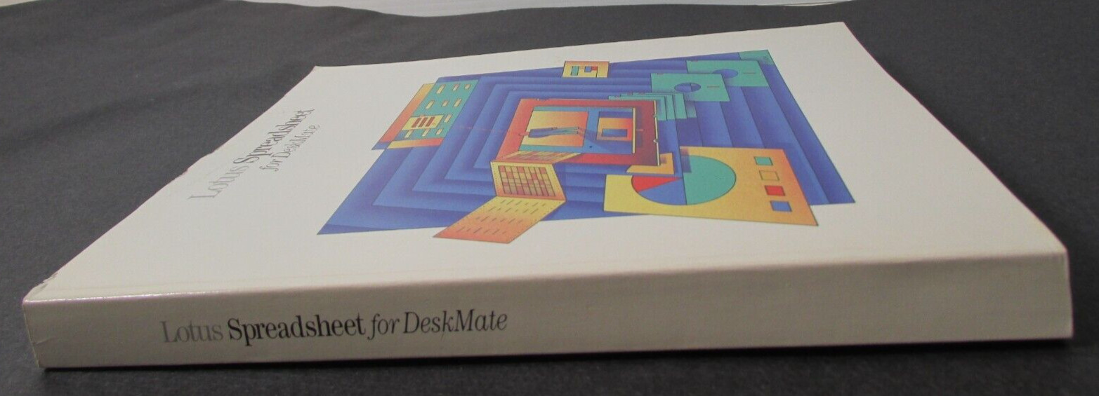 Lotus Spreadsheet for DeskMate manual 1989