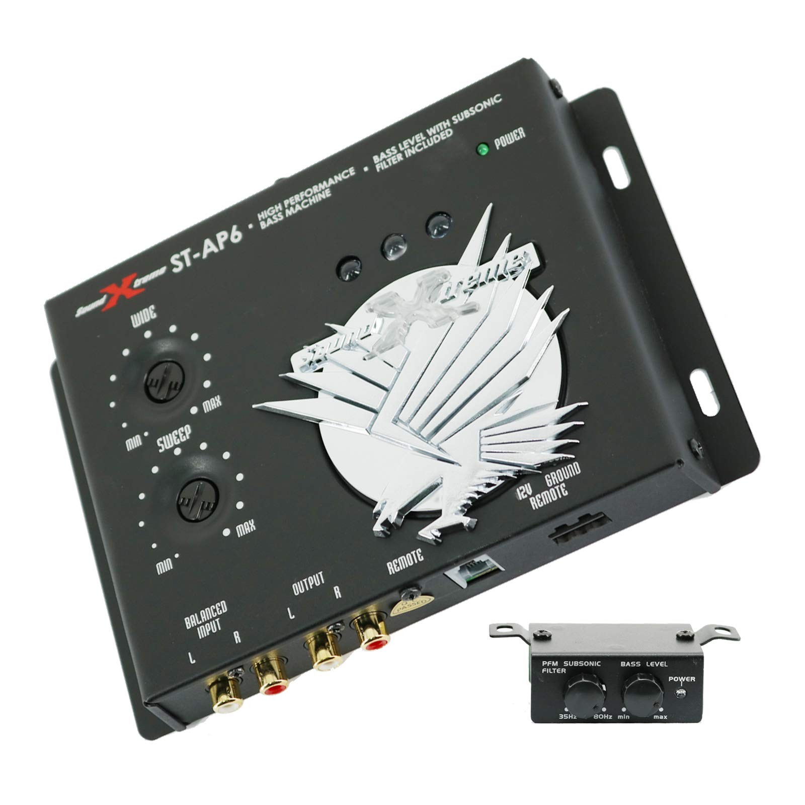 ST-AP6 1/2 Din Car Audio Digital Processor, 13.5V, Bass Maximizer & Sound Restor