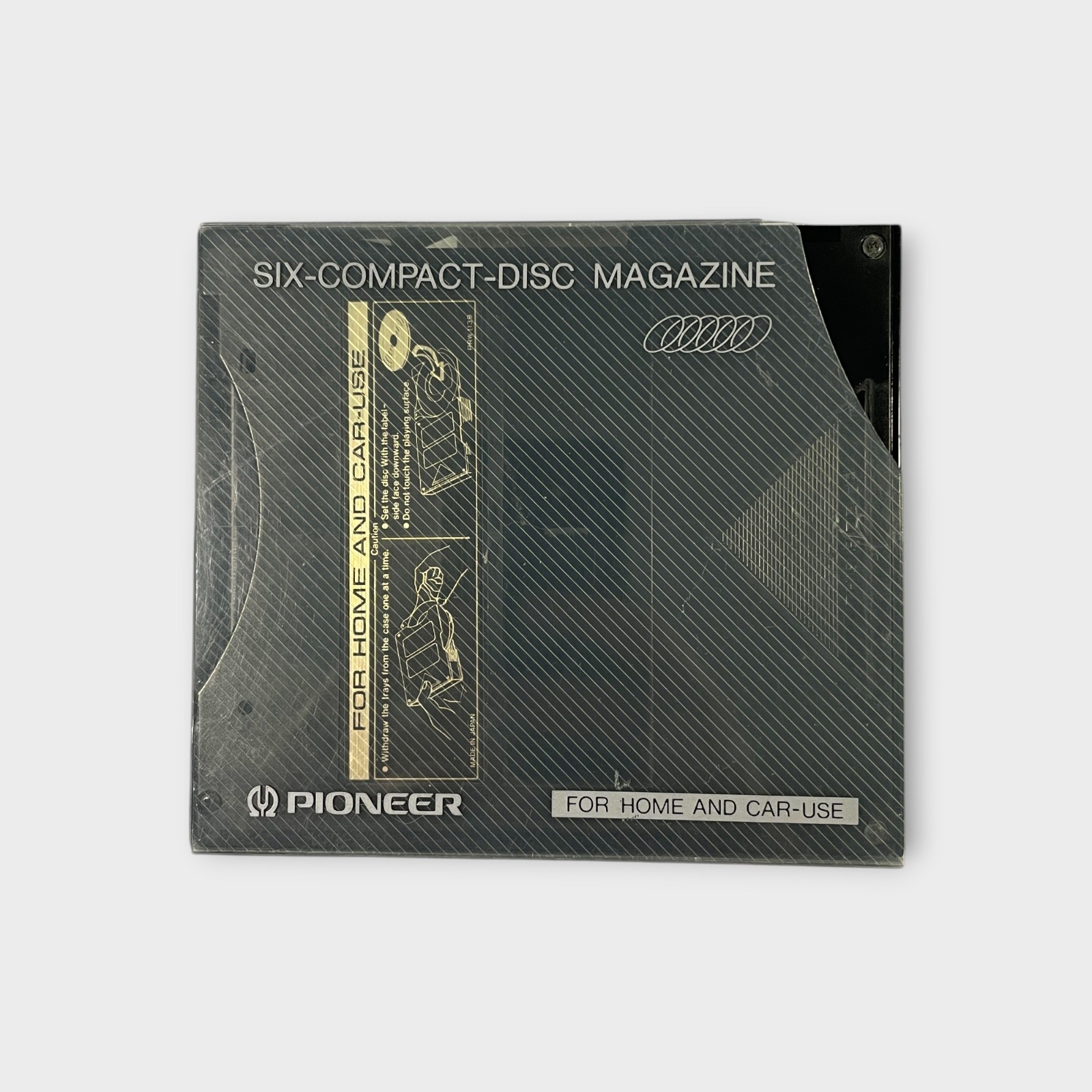 Pioneer 6-Disc CD Changer Magazine Cartridge for Home & Car Use Multi-Play