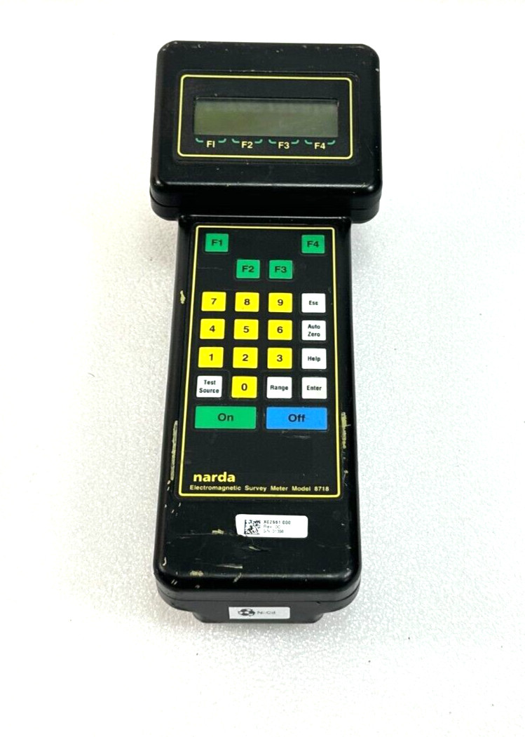 NARDA 8718 Electromagnetic Survey Meter NICE UNIT & DEAL FREE SHIPPING 🚚