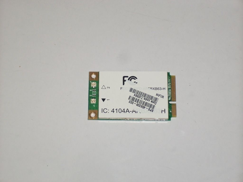 ✅ HP Compaq G6000 F700 C700 A900 Wireless Card 459339-001 Tested Good
