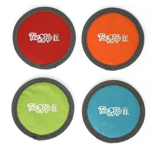 PGA TOUR Tee-UP GOLF PRACTICE Putting Discs 4 PACK Multi-Color 5” Diameter #NIP