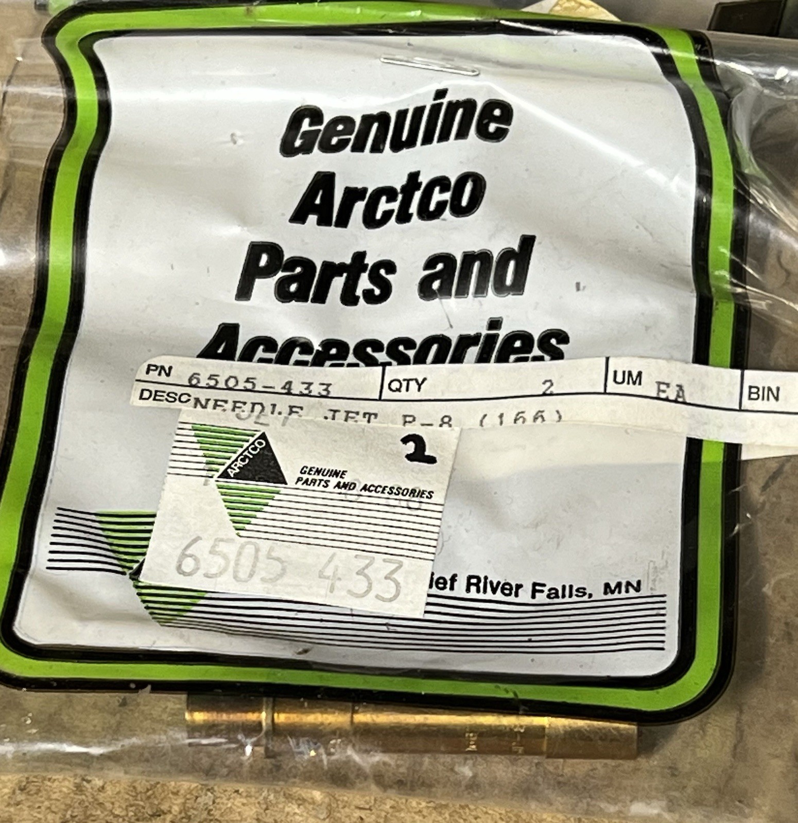 6505-433 Arctic Cat Needle Jet NEW OEM