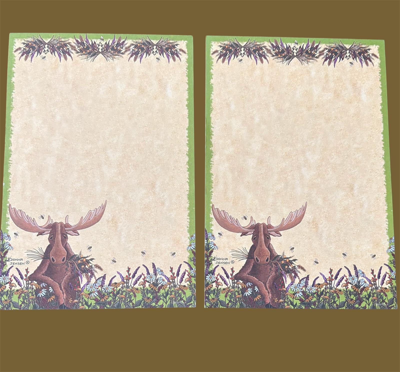 2 Notepads, Lazy Moose