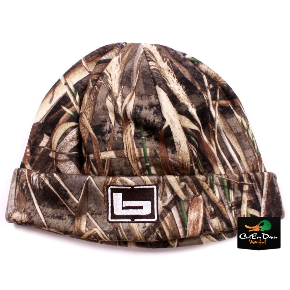 BANDED GEAR UFS FLEECE TOBOGGAN BEANIE SKULL CAP HAT STOCKING b LOGO