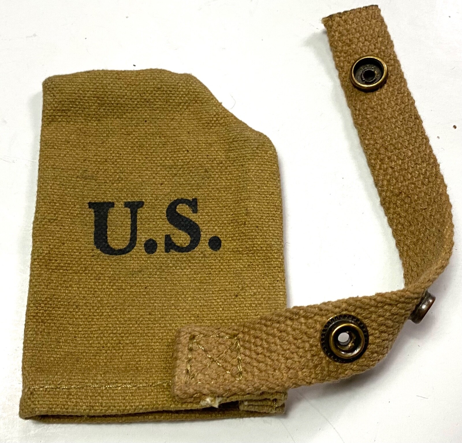 WWII US ARMY M1 GARAND & CARBINE RIFLE MUZZLE COVER-KHAKI