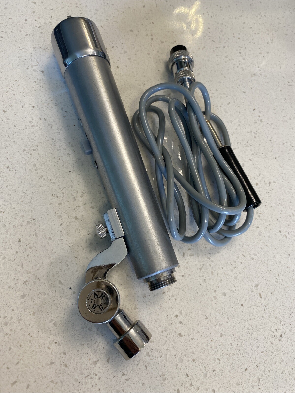 Argonne AR-58 Mic Microphone and Cable Working With Cord