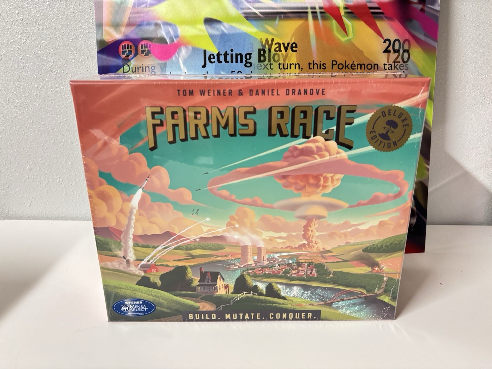 Brand New Farms Race Deluxe Edition Medium Brow Board Games Box Family Night