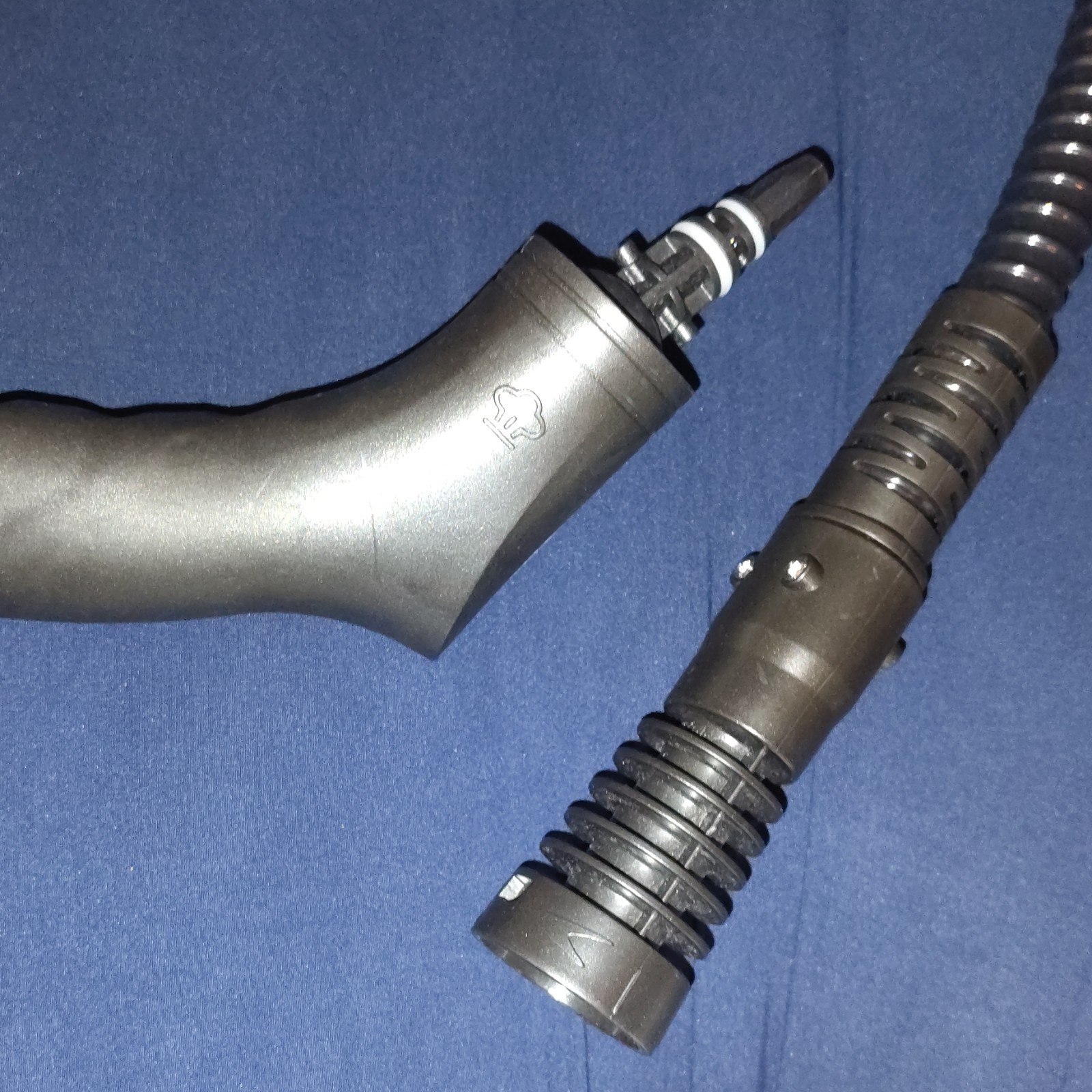 Sharp Steamer Attachment Hose & Connector Parts Lot, Black/Gray