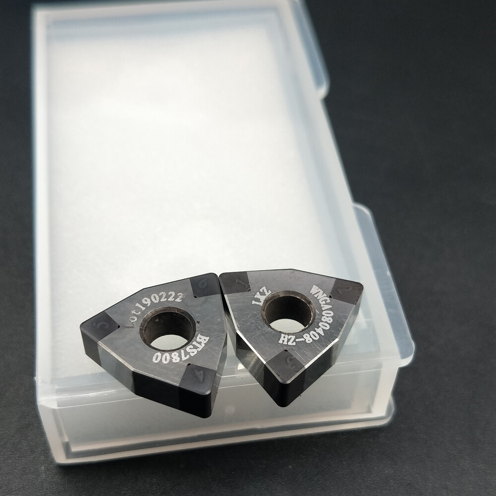 2Pcs WNMG080408 CBN-6 WNMG432 Turning Insert CNC Boron Nitride Diamond Insert