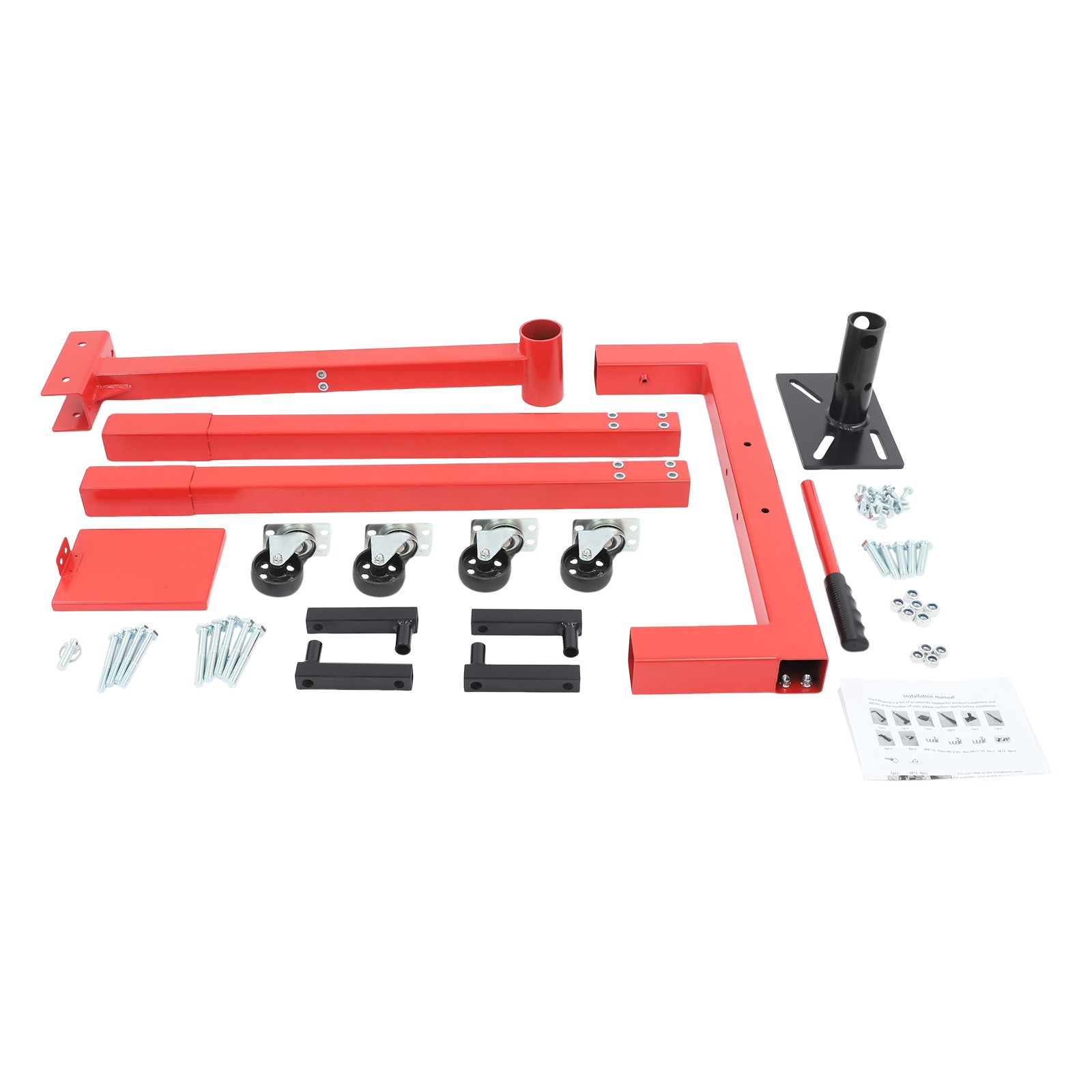 2000 LBS Folding Engine Stand Vehicle Engine Block Stand 360 Degree Head