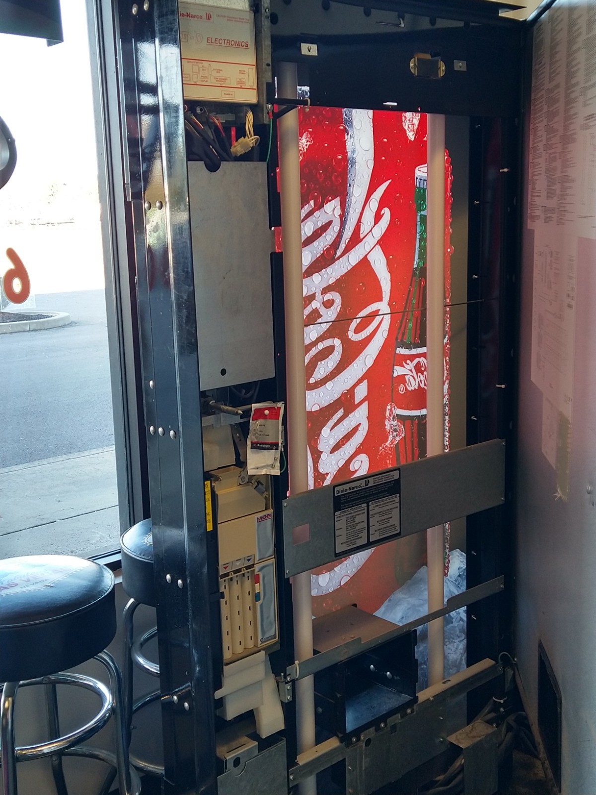 Dixie Narco Soda Vending Machine