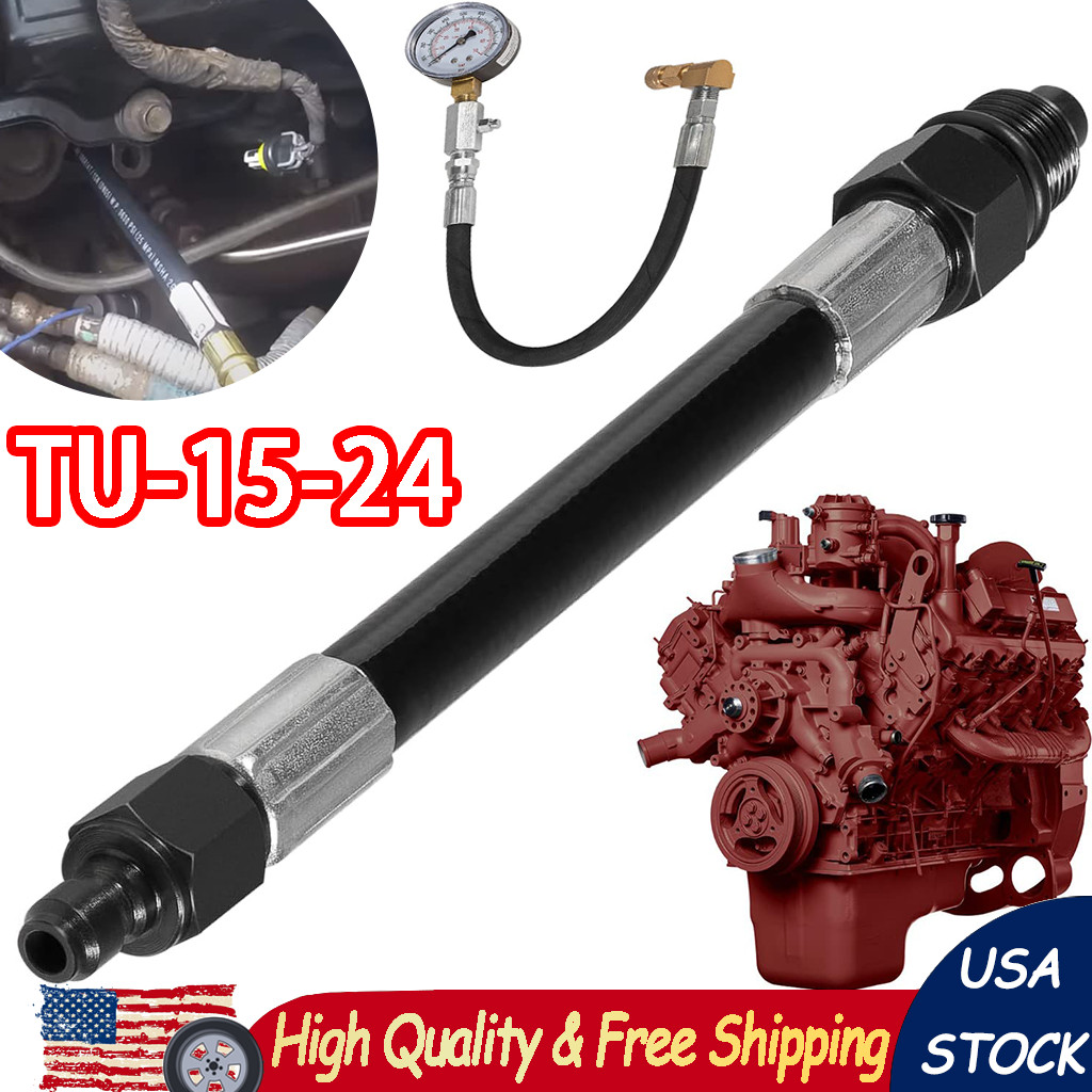 TU-15-24 For Ford/Navistar 6.0L & 6.4L Diesel Compression Test Adapter M14-1.25