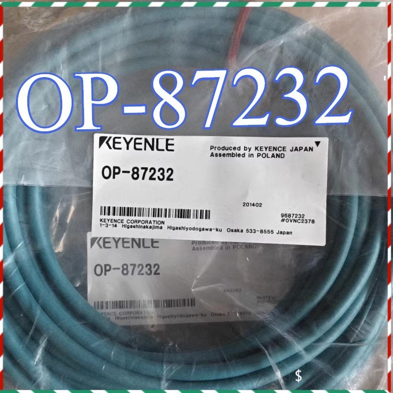 OP-87232 1PC Keyence Communication Cable New One-year Warranty Fast Shipping