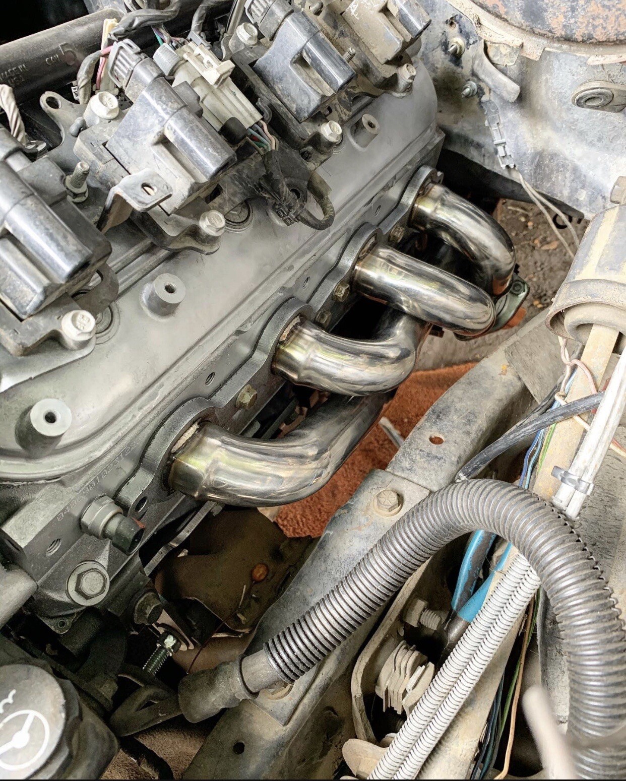 67-72 C10 C20 Ls Swap Headers 5.3L 6.0L