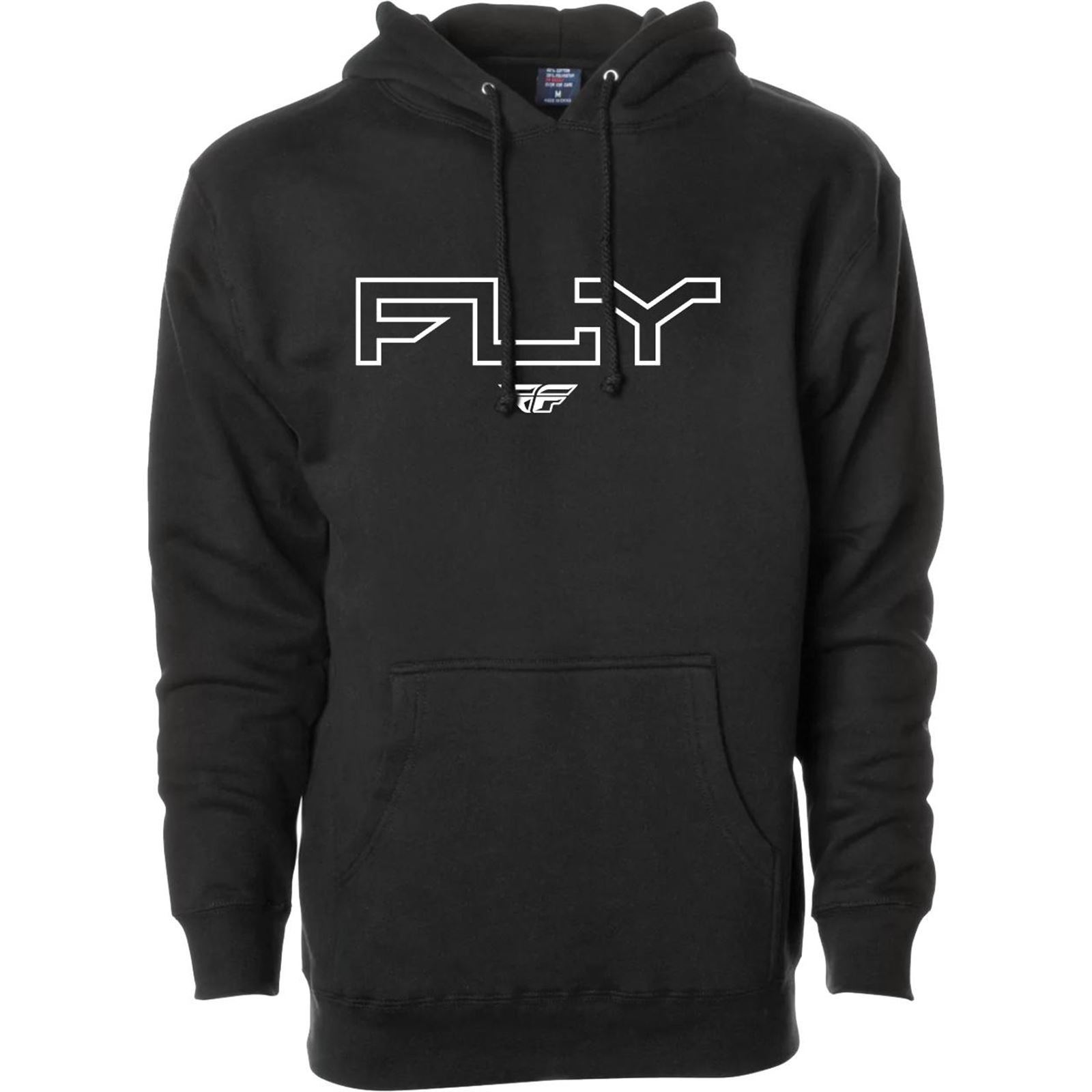 Fly Racing Fly Edge Hoodie - Black - Medium 354-0304M