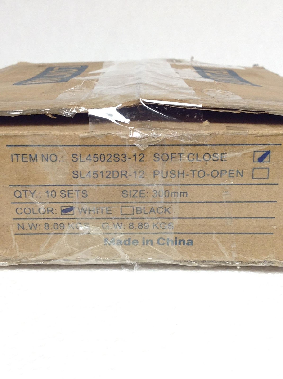 NEW 16x Lontan SL4502S3-12 3-Fold Ball Bearing Drawer Slide 12'' 100lb Capacity