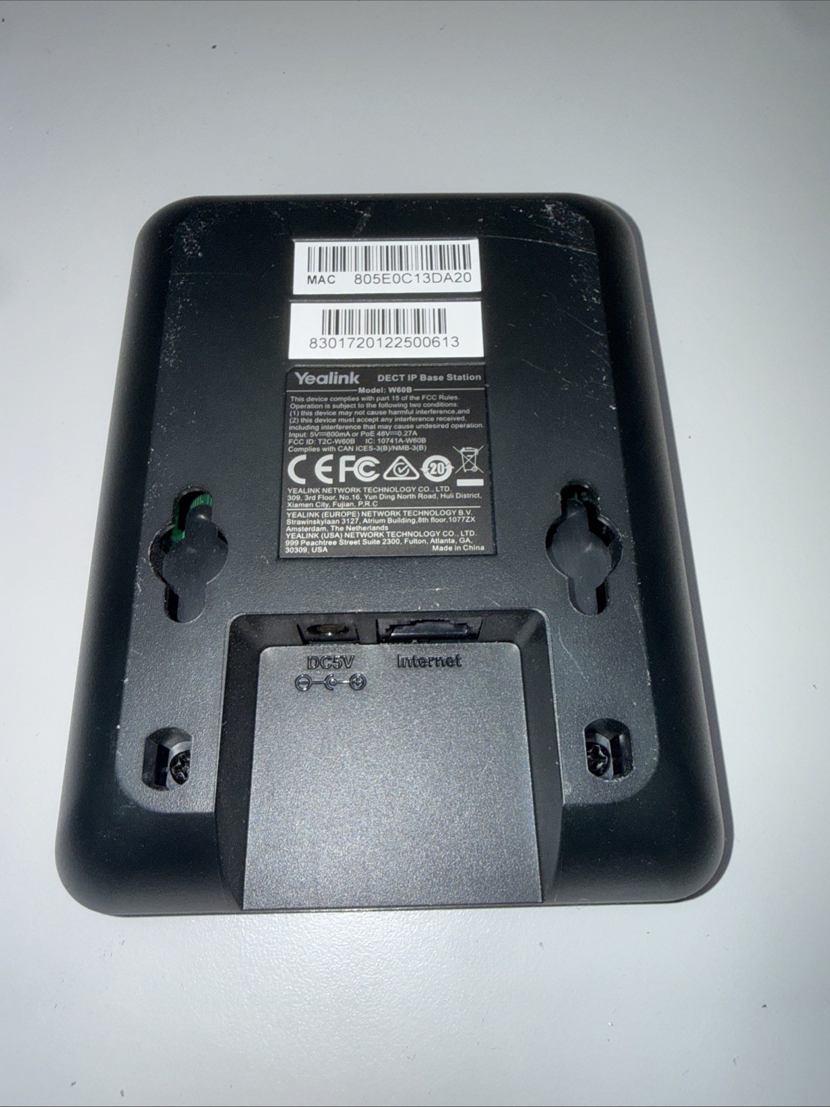 Yealink, DECT IP Base Station, W60B