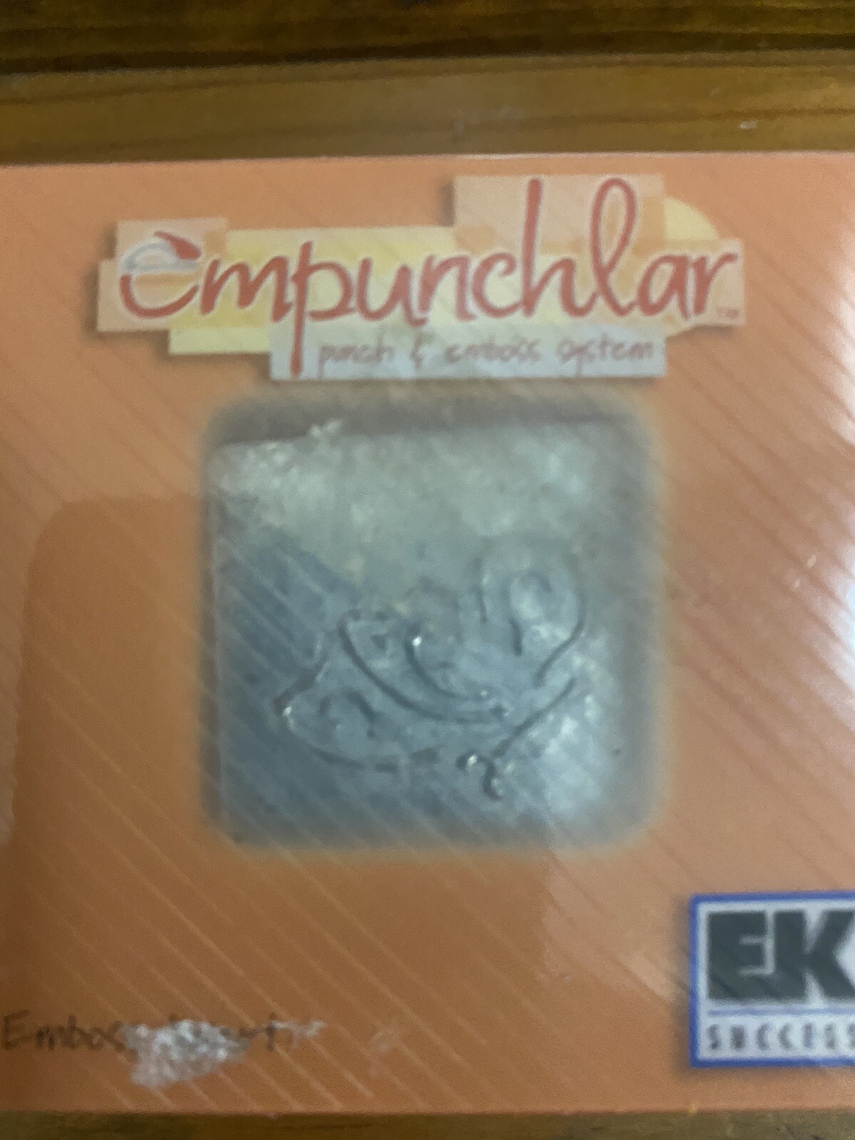 Empunchlar Butterfly Emboss System Insert Butterfly by EK Success Punch and Embo