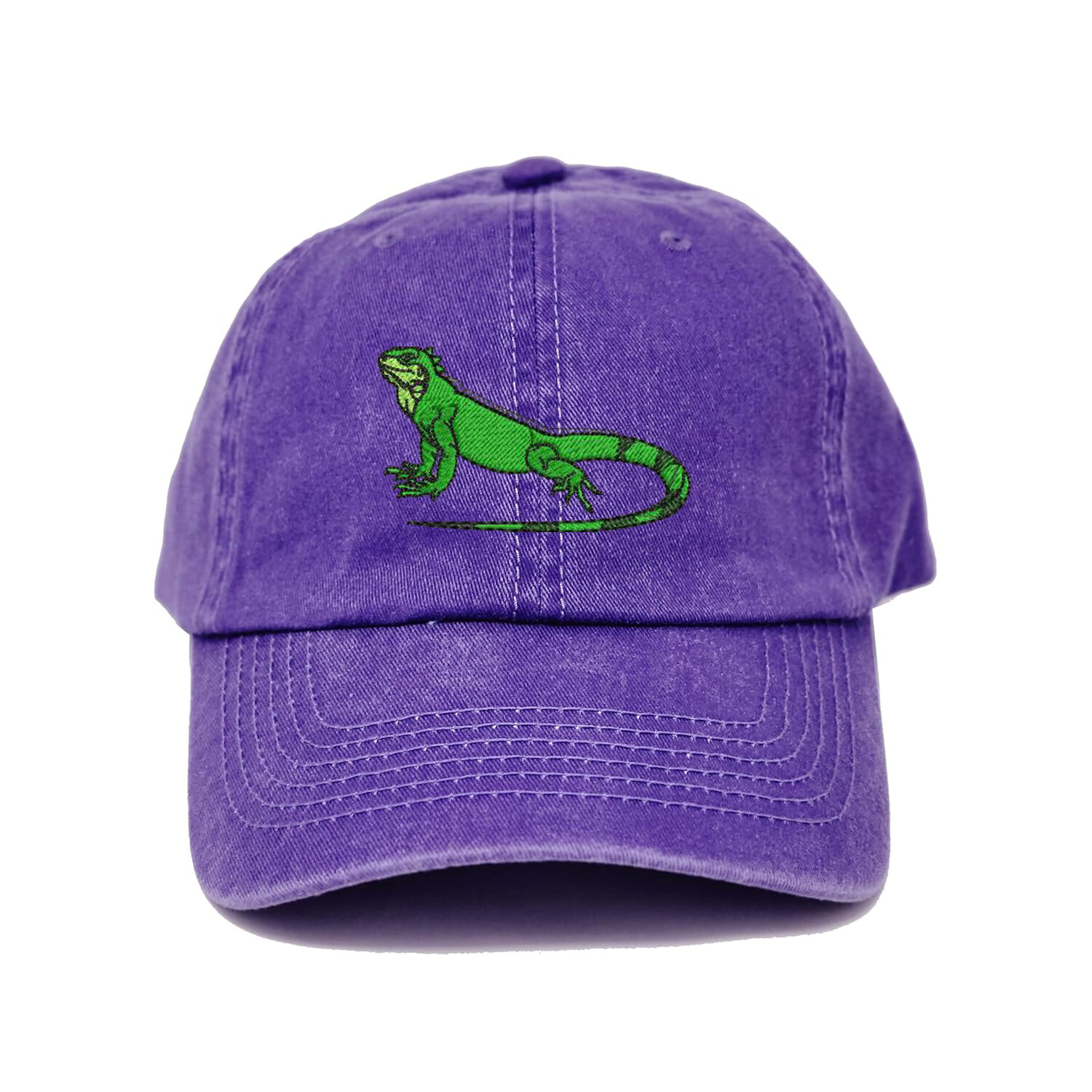 Wildlife Iguana embroidered dad hat, Iguana embroidered ball cap