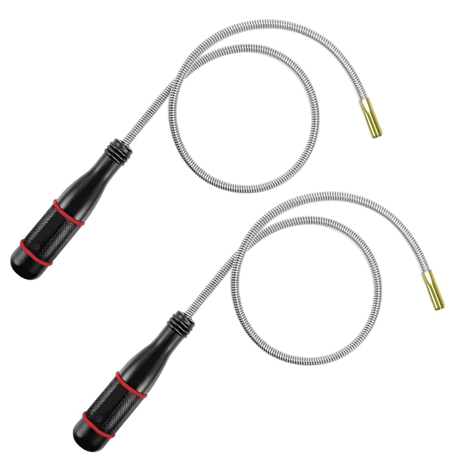2Pk 25 Inch Long Flexible Magnetic Pickup Tool Bendable Extension Retriever Tool