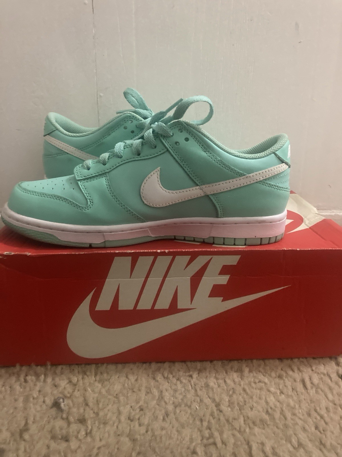 Size 6.5 (GS) - Nike Dunk Low Emerald Rise