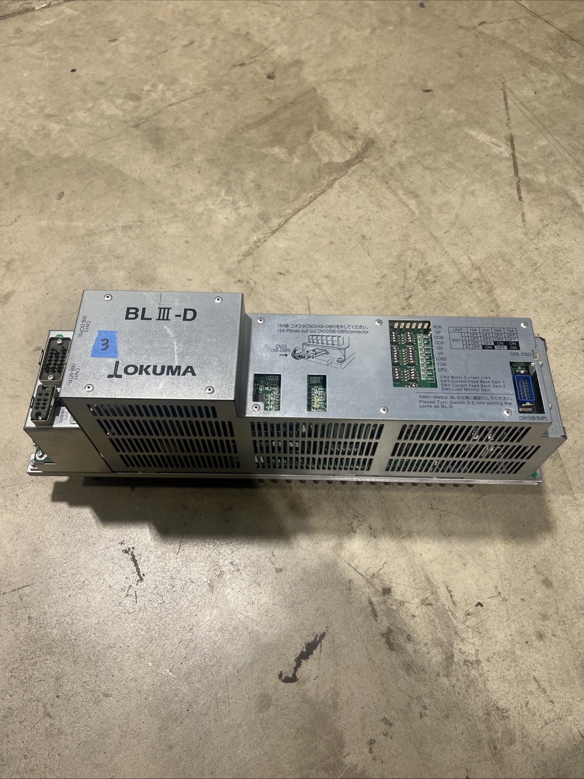 Okuma BL III-D Servo Drive U0213-0006-001-11