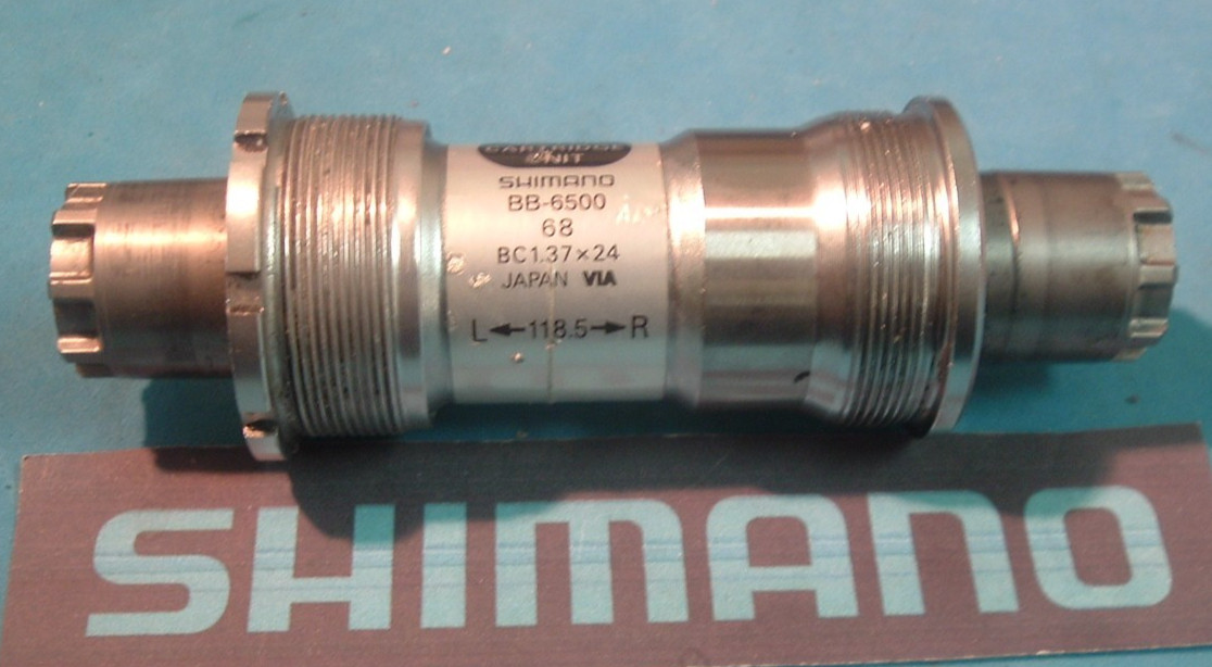 Shimano Ultegra BB-6500 Cartridge Bottom Bracket-68x118.5MM-English-VGC++