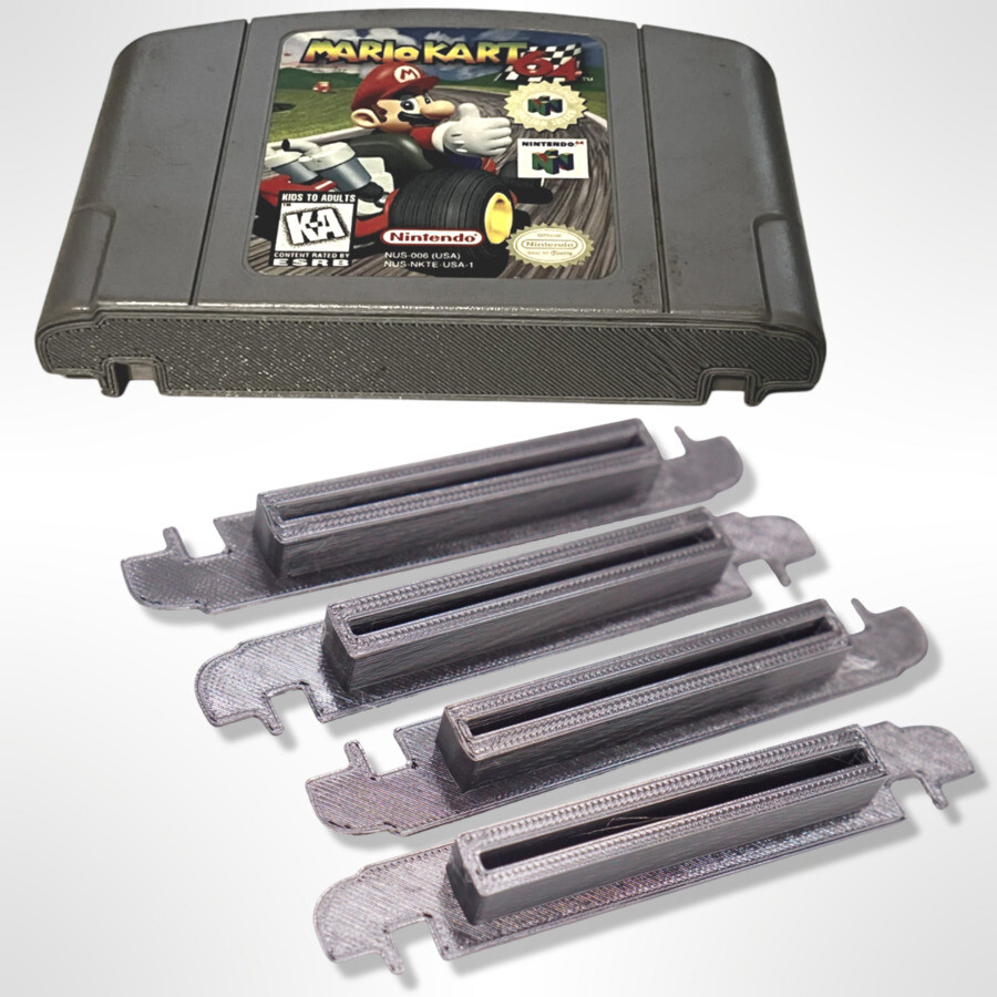 Dust Cover Protector (Plastic) for N64 Nintendo 64 Cartridges *4-Pack*