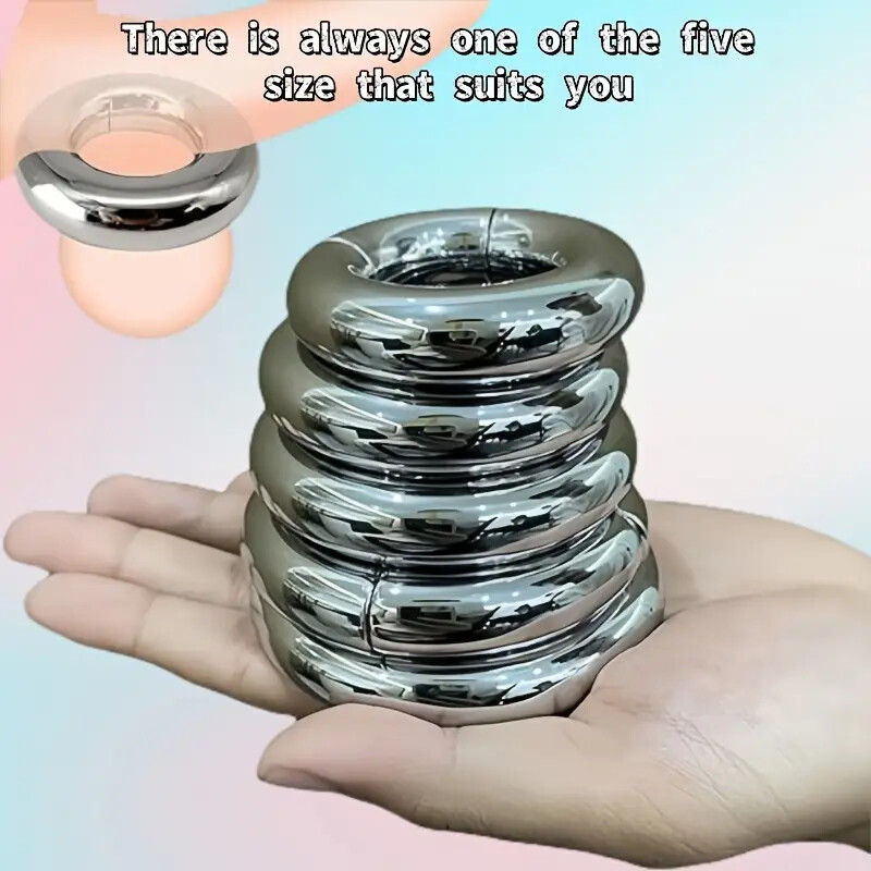 Male Magnetic Stainless Steel Ball Stretcher Weight Heavy Ball Stretching Weight