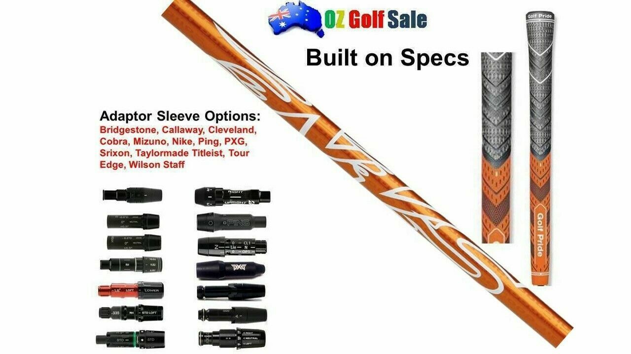Aldila NVS NXT Driver FW Shaft 45 /55/65 L/A/R/S/X+ Adaptor Sleeve Tip + Grip
