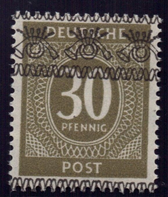 All, occupation Bizone Michel No. 63 I DK mint