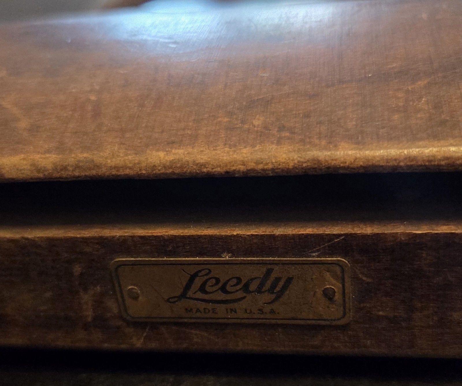 VINTAGE Leedy & Ludwig 7 1/2" Wood Block USA